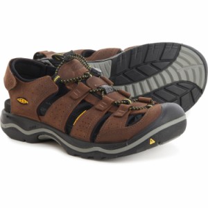 (取寄) キーン メンズ リアルト スポーツ サンダル Keen men Rialto Sport Sandals (For Men)  Bison/Black