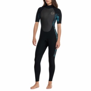 (取寄) ダカイン クオンタム バック ジップ フル ウェットスーツ - 2 2 mm, ショート スリーブ DaKine Quantum Back Zip Full Wetsuit - 