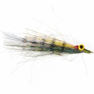 (取寄) アンプカ モジョ ミノー ストリーマー フライ - ハーフ ダズン UMPQUA Mojo Minnow Streamer Fly - Half Dozen  Yellow Perch