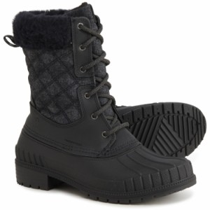 (取寄) カミック レディース シエナ カフ2 スノー ブーツ Kamik women Sienna Cuf2 Snow Boots (For Women)  Black