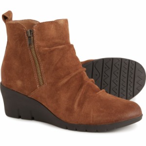 (取寄) コンフォーティヴァ レディース アナ ウェッジ アンクル ブーツ Comfortiva women Ana Wedge Ankle Boots (For Women)  Brandy