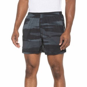 (取寄) スマートウール アクティブ ライン ショーツ - ビルト-イン ブリーフ SmartWool Active Lined Shorts - 5'', Built-In Brief Blac