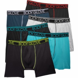 (取寄) ボディ グローブ スポーツ-パフォーマンス ボクサー ブリーフ - 6-パック Body Glove Sport-Performance Boxer Briefs - 6-Pack  