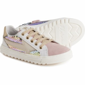 (取寄) ナチュリーノ ガールズ ブリツ サイド ジップ スニーカー Naturino Girls Blitz Side Zip Sneakers  Gold/Cipria