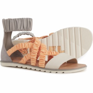 (取寄) ソレル レディース エラ リ アンクル ストラップ サンダル Sorel women Ella II Ankle Strap Sandals (For Women) Chrome Grey, F