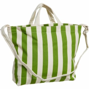 (取寄) バグー レディース ホリゾンタル ジップ ダック トート バッグ Baggu women Horizontal Zip Duck Tote Bag (For Women)  Green Aw