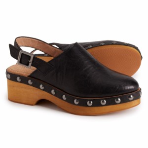 (取寄) レディース ウェアハウス スリングバック クロッグス Kelsi Dagger women Warehouse Slingback Clogs (For Women)  Black