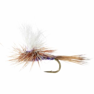 (取寄) アンプカ ドライ フライ - ダズン UMPQUA Dennis' Parawulff Dry Fly - Dozen  Purple