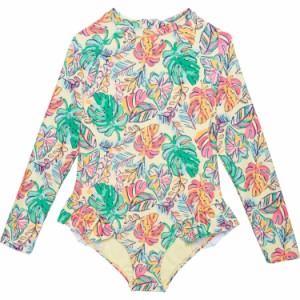 (取寄) トドラー ガールズ ワンピース スイムスーツ - Upf 50以上, ロング スリーブ Banana Boat Toddler Girls One-Piece Swimsuit - UP