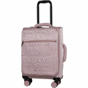 (取寄) ITラゲッジ 22インチ キャリーオン スピナー スーツケース - ソフトサイド, ペイル モーブ IT Luggage 22” Citywide Carry-On Sp