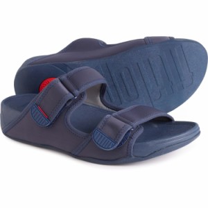 (取寄) フィットフロップ メンズ ゴッホ モック スライド サンダル FitFlop men Gogh Moc Slide Sandals (For Men)  Midnight Navy