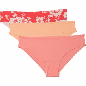 (取寄) ビラボン ノーショー トロピック パンティ - 3-パック, ビキニ ブリーフ Billabong No-Show Tropic Panties - 3-Pack, Bikini Bri