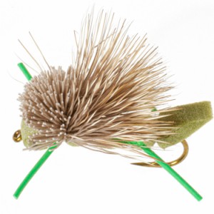 (取寄) アンプカ チャーリー ボーイ ホッパー フライ - ダズン UMPQUA Charlie Boy Hopper Fly - Dozen  Olive