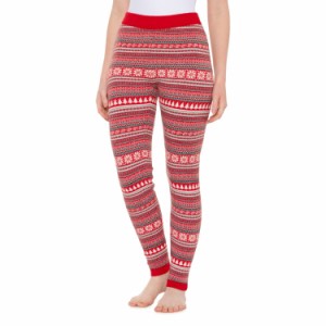 (取寄) アスペン クリスマス ツリー レギングス Aspen Christmas Tree Leggings  Red Combo