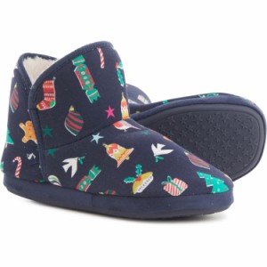 (取寄) ジュールズ レディース ボーブル キャビン スリッパ Joules women Bauble Cabin Slippers (For Women)  Navy Bauble