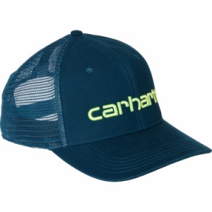 (取寄) カーハート メンズ 101195 キャンバス メッシュ-バック ロゴ ベースボール キャップ Carhartt men 101195 Canvas Mesh-Back Logo 