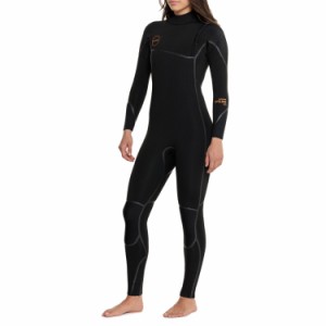 (取寄) ダカイン サイクロン ジップ フリー フル ウェットスーツ - 4/3 ウム DaKine Cyclone Zip Free Full Wetsuit - 4/3 mm  Black