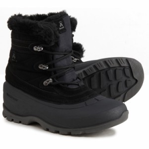 (取寄) カミック レディース スノーバウンド パック ブーツ Kamik women Snowbound Pac Boots (For Women)  Black