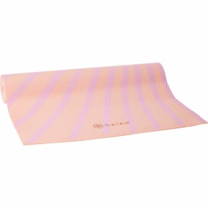 (取寄) ガイアム プリンテッド ヨガ マット - 5 ウム Gaiam Printed Yoga Mat - 5 mm  Sun Light Pink