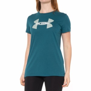 (取寄) アンダーアーマー レイヤード ロゴ T-シャツ - ショート スリーブ Under Armour Layered Logo T-Shirt - Short Sleeve Tourmaline