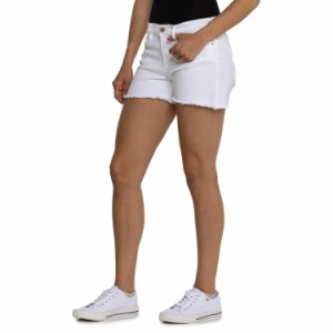 (取寄) ブランクニューヨーク フレイド ヘム ショーツ Blank NYC Frayed Hem Shorts  Great White
