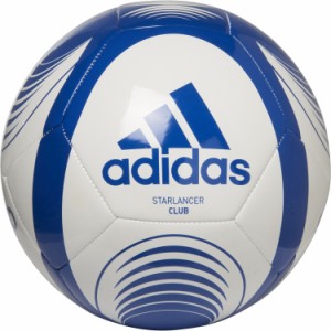 (取寄) アディダス スターランサー クラブ サッカー ボール - サイズ 4 adidas Starlancer Club Soccer Ball - Size 4  Royal Blue