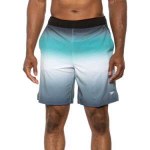 (取寄) スピード オンブレ テック ボレー スイム トランクス - Upf 50以上, 19インチ Speedo Ombre Tech Volley Swim Trunks - UPF 50+, 