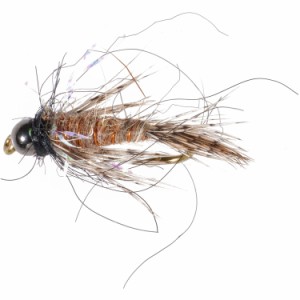 (取寄) アンプカ ダーティ バード ニンフ フライ - ダズン UMPQUA Dirty Bird Nymph Fly - Dozen  Hares Ear