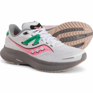 (取寄) サッカニー レディース ガイド 16 ランニング シューズ Saucony women Guide 16 Running Shoes (For Women)  White/Gravel