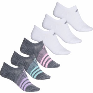 (取寄) アディダス レディース スーパーライト ノーショー ソックス adidas women Superlite No-Show Socks (For Women)  Onix Grey/Ligh