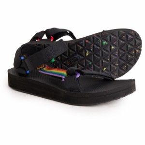 (取寄) テバ メンズ ミッド ユニバーサル プライド スポーツ サンダル Teva men Mid Universal Pride Sport Sandals (For Men)  Black/Ra