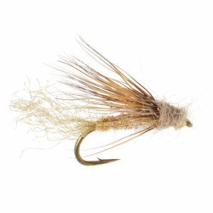 (取寄) アンプカ x2 カディス ドライ フライ - ダズン UMPQUA Mathew's X2 Caddis Dry Fly - Dozen  Tan