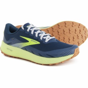 (取寄) ブルックス メンズ カタマウント トレイル ランニング シューズ Brooks men Catamount Trail Running Shoes (For Men) Titan/Peac