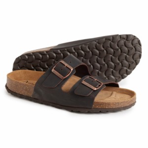 (取寄) オーテンティ メンズ メイド イン スペイン 2-バンド サンダル Autenti men Made in Spain 2-Band Sandals (For Men)  Dark Brown