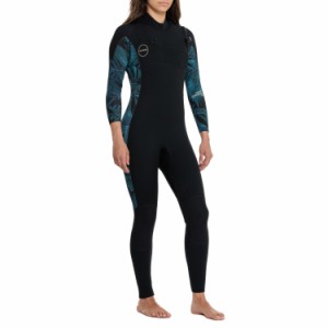 (取寄) ダカイン クオンタム チェスト ジップ フル ウェットスーツ - 3, 2 ウム DaKine Quantum Chest Zip Full Wetsuit - 3, 2 mm  Blac