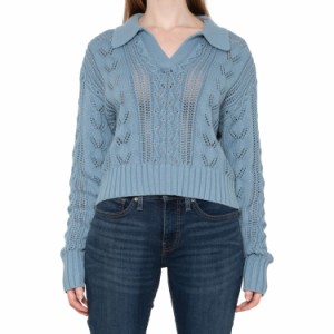 (取寄) アルペンロック カリン ポロ セーター Alp-n-Rock Karin Polo Sweater  Light Blue