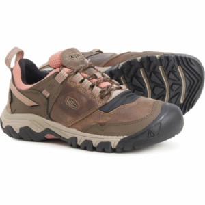 (取寄) キーン レディース リッジ フレックス ハイキング シューズ Keen women Ridge Flex Hiking Shoes (For Women)  Timberwolf/Brick 