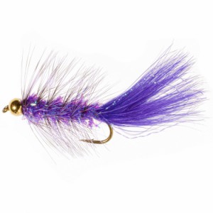 (取寄) アンプカ クリスタル バガー ゴールド ビーズ ストリーマー フライ - ダズン UMPQUA Crystal Bugger Gold Bead Streamer Fly - Do