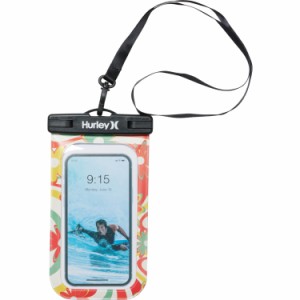 (取寄) ハーレー プリンテッド ウォータープルーフ スマート フォン ポーチ Hurley Printed Waterproof Smart Phone Pouch  Chuns Skylin