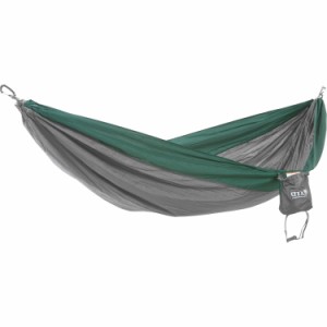 (取寄) エノ シングルネスト ハンモック - ENO SingleNest Hammock - 9'4”x4'7”, Forest-Grey  Forest/Grey