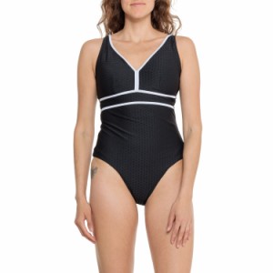 (取寄) ニップタック オードリー オメガ テクスチャー ワンピース スイムスーツ NIPTUCK Audrey Omega Textured One-Piece Swimsuit  Bla