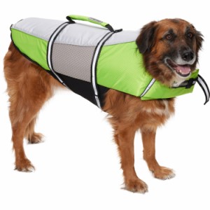 (取寄) エディーバウアー ペット ライフ ジャケット - エクストラ ラージ Eddie Bauer Pet Life Jacket - Extra Large  Green