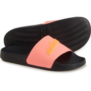 (取寄) アディダス レディース アディレッタ シャワー スライド adidas women Adilette Shower Slides (For Women)  Acid Red