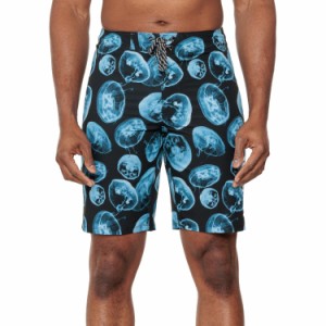 (取寄) ゼリー フィッシュ AOP クラシック ボードショーツ HURLEY EXIST Jelly Fish AOP Classic Boardshorts  Black