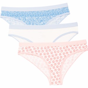 (取寄) ビラボン ペイズリー コットン トロピック パンティ - 3-パック, トング Billabong Paisley Cotton Tropic Panties - 3-Pack, Tho