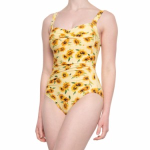 (取寄) ニップタックスイム ジョアン サンフラワーズ レモン ワンピース スイムスーツ Nip Tuck Swim Joanne Sunflowers Lemon One-Piece