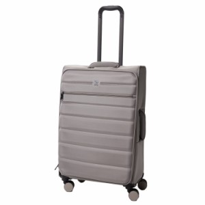 (取寄) ITラゲッジ 29インチ スピナー スーツケース - ソフトサイド, グレイ スキン IT Luggage 29” Census Spinner Suitcase - Softsid