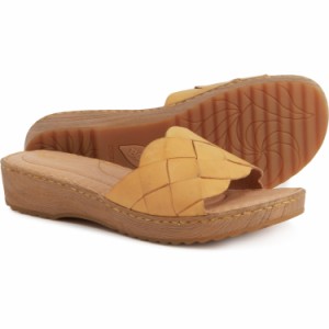 (取寄) ボーン レディース アリア スライド サンダル Born women Aliah Slide Sandals (For Women)  Yellow