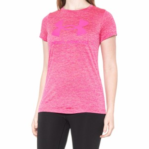 (取寄) アンダーアーマー テック ツイスト T-シャツ - ショート スリーブ Under Armour Tech Twist T-Shirt - Short Sleeve Rebel Pink