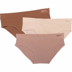 (取寄) ボーン ストレッチ コットン パンティ - 3-パック, ヒップスター Born Stretch Cotton Panties - 3-Pack, Hipster  Nude